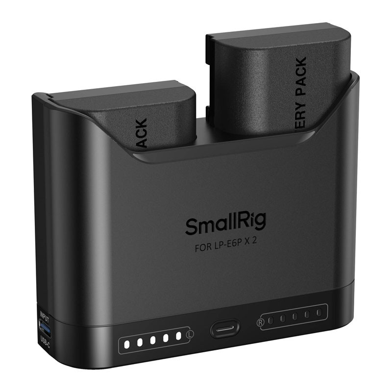 Smallrig 5485 Turbo Charging Kit for LP-E6P Batteries-1