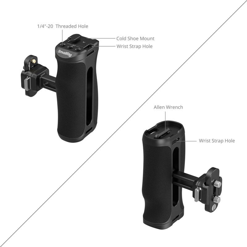 Smallrig 5951 Hawklock H21 Quick Release Side Handle-2