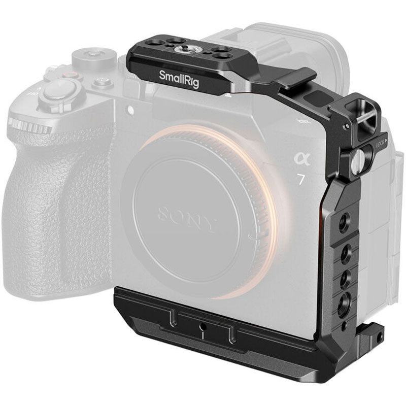 Smallrig 6023 Hawklock Quick Release Half Cage for Sony Alpha 7 V / 7R V / 7 IV-0