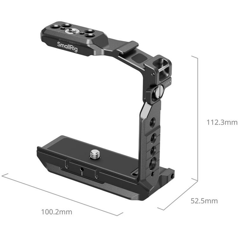 Smallrig 6023 Hawklock Quick Release Half Cage for Sony Alpha 7 V / 7R V / 7 IV-2