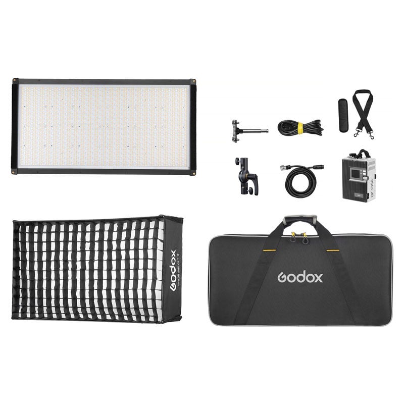 Godox Litewafer UP150R Slim LED panel (softbox + Grid)-2