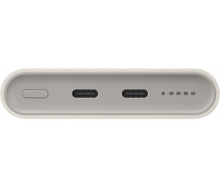 Samsung Vezeték nélküli Powerbank 2x USB-C 25W 10000mAh Bézs gyári (EB-U2510XUEGEU)-3