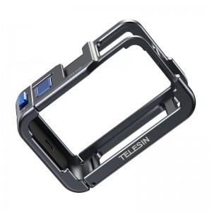 Metal Case Telesin for DJI Osmo Action 5 (black)