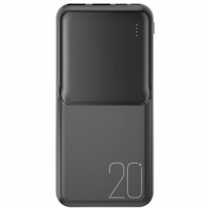 Powerbank XO DESIGN PR252, 20000mAh, 10.5W, Fekete