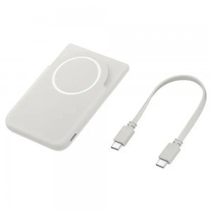 Samsung Powerbank vezeték nélküli mágneses EB-U2500XJ 5000 mAh 25W Qi2 USB-C szürke