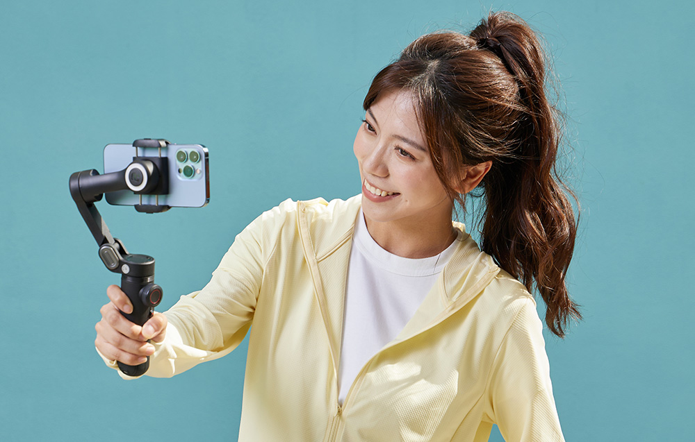 Gimbal AOCHUAN X Pro RGB (fekete)-2
