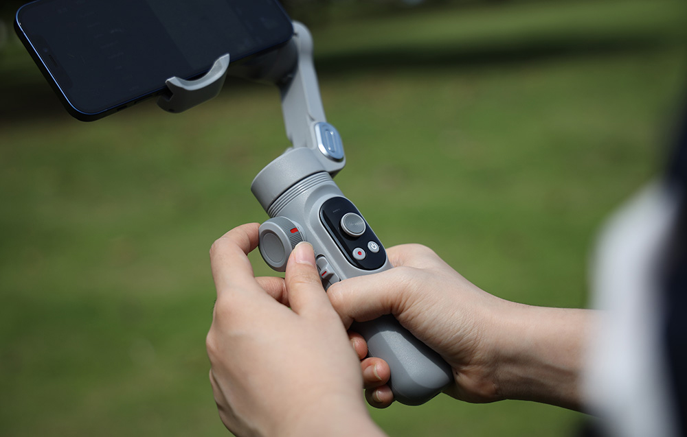 AOCHUAN X Pro gimbal (szürke)-1