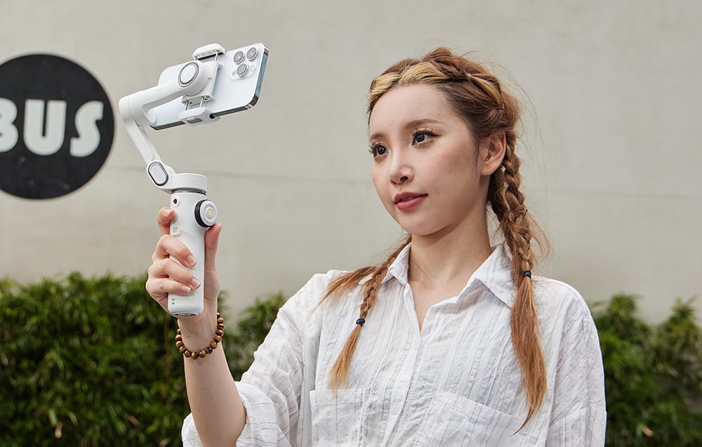 AOCHUAN X2 RGB (fehér) gimbal-6