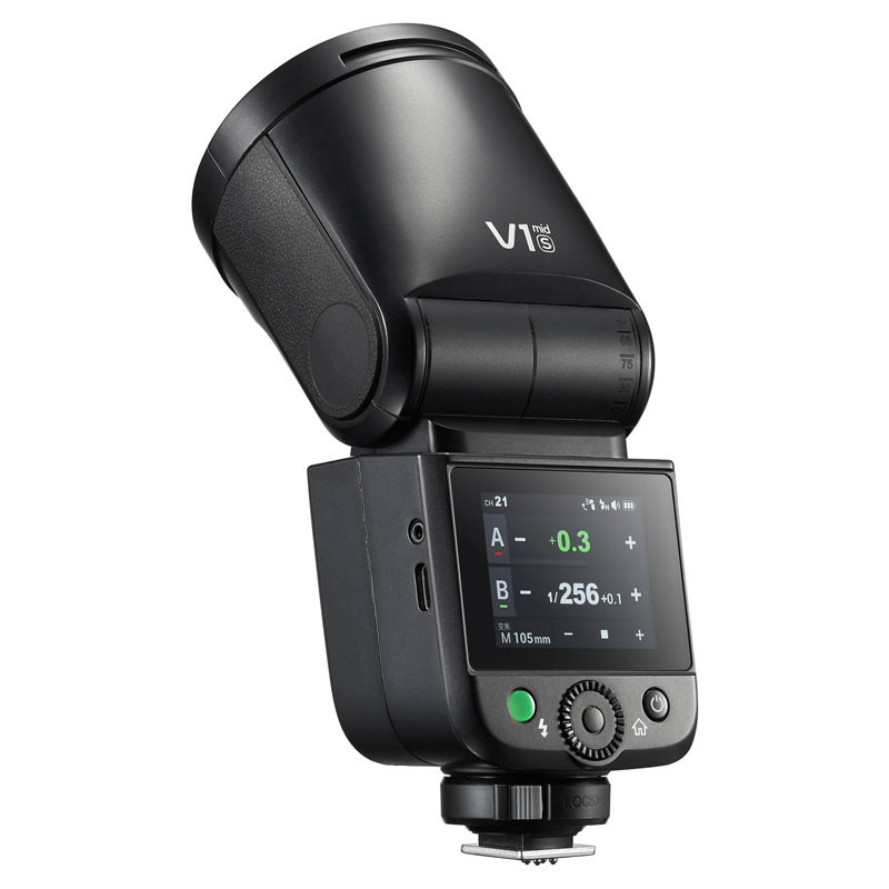 Godox V1 Mid S TTL körfejű rendszervaku (Sony)-2