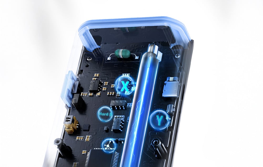FNIRSI multifunkciós ionizáló sugárzásdetektor GC-03 fehér-7