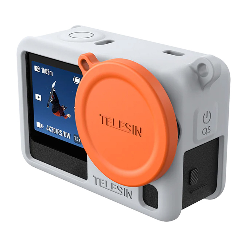Telesin Szilikon védőtok DJI Osmo Action 6 készülékhez (Szürke)-0