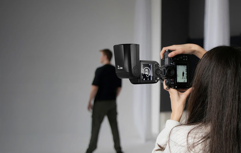 Neewer Z2PRO-N TTL kerek fejű rendszervaku Nikon fényképezőgépekhez-8