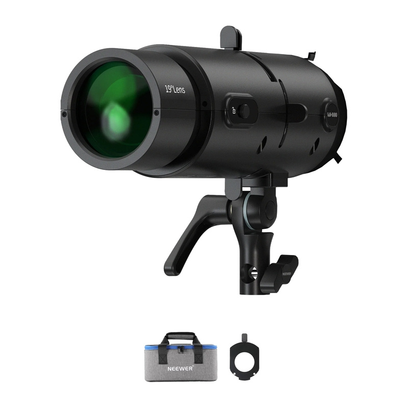 NEEWER LS-300 300W SPOTLÁMPA SNOOT BOWENS RÖGZÍTÉSSEL-0