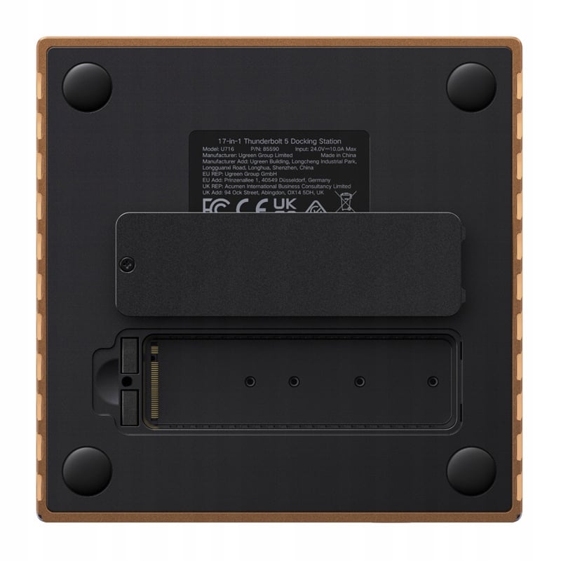 Thunderbolt Hub UGREEN U716, 17in1, Szürke-8
