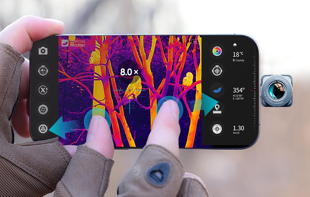 THERMAL MASTER X2 USB-C mini hőkamera-3