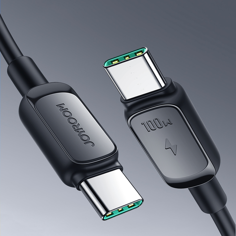 Joyroom JR-PBF05 Pro 30000mAh 65W Powerbank digitális kijelzővel, 2x USB-C, 1x USB-A - Fekete-1