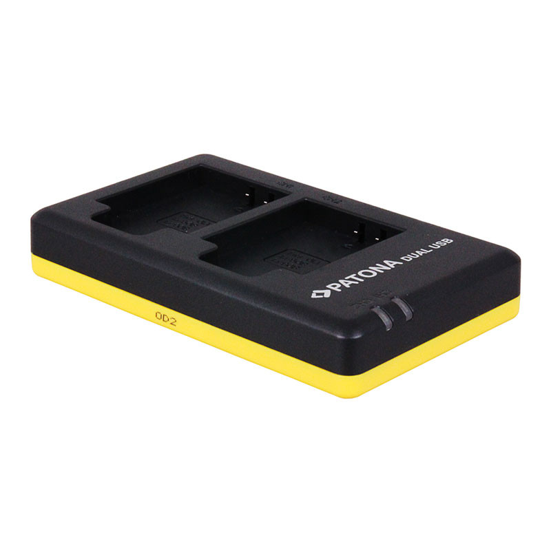Patona Dual Quick Micro-USB töltő Olympus Li-50B, Li-90B-hez-0