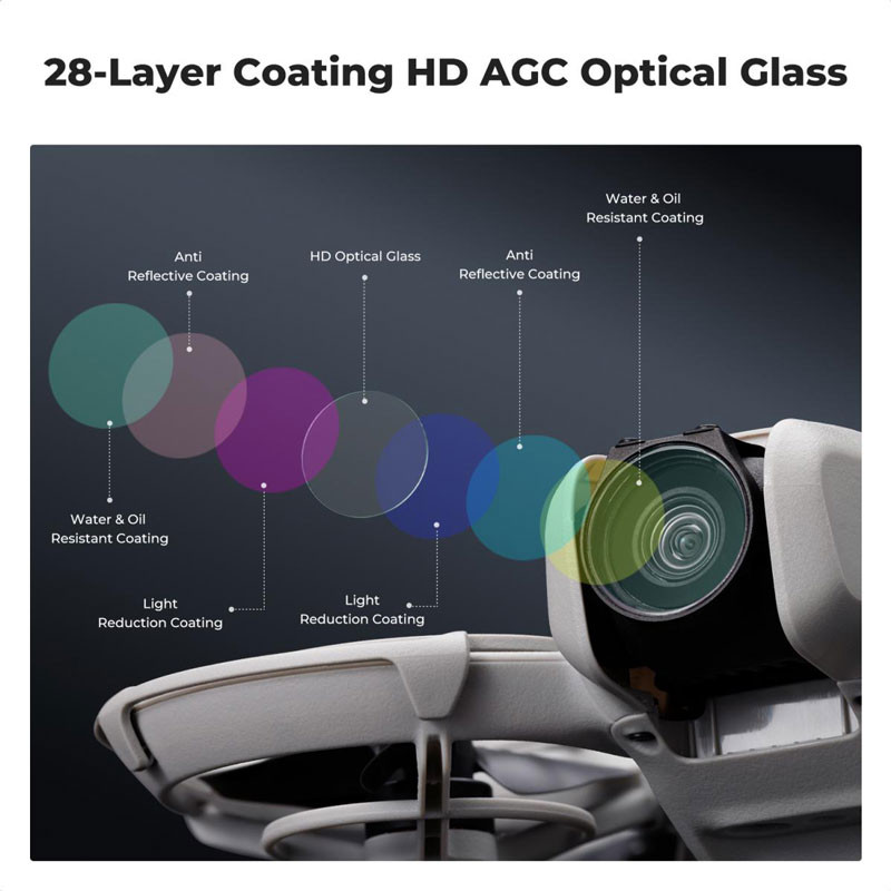 K&F Concept DJI Neo 3 darabos szűrő készlet (CPL+ND8+ND16)-2