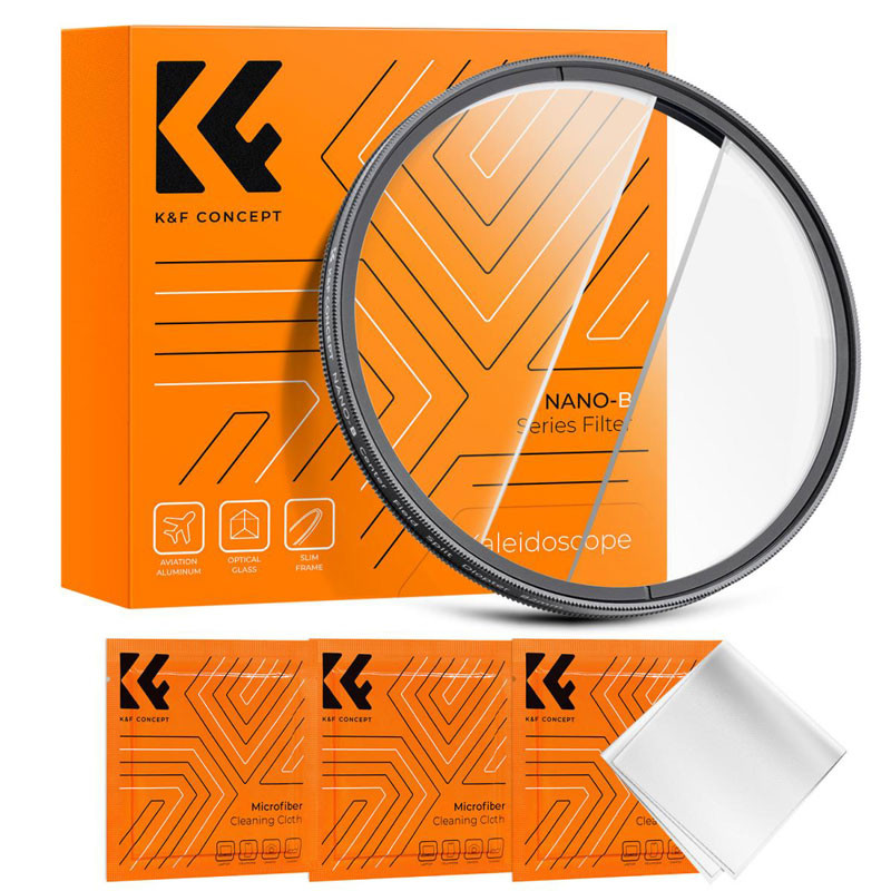 K&F Concept Nano-B 58mm Centerfield Split Diopter szűrő-0