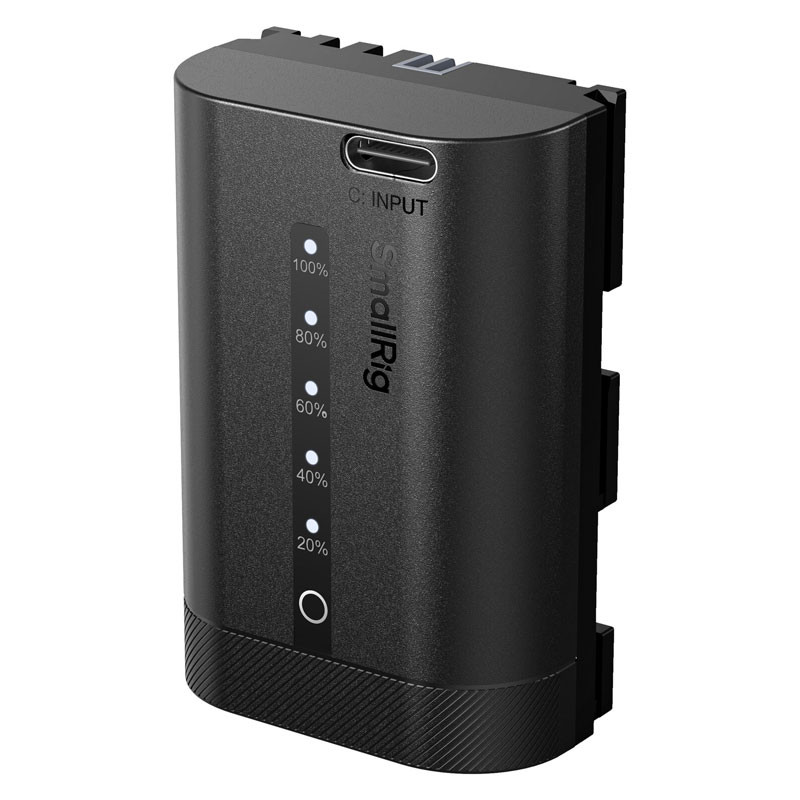 Smallrig 5298 USB-C Camera Battery with Power Display for Canon LP-E6P-0