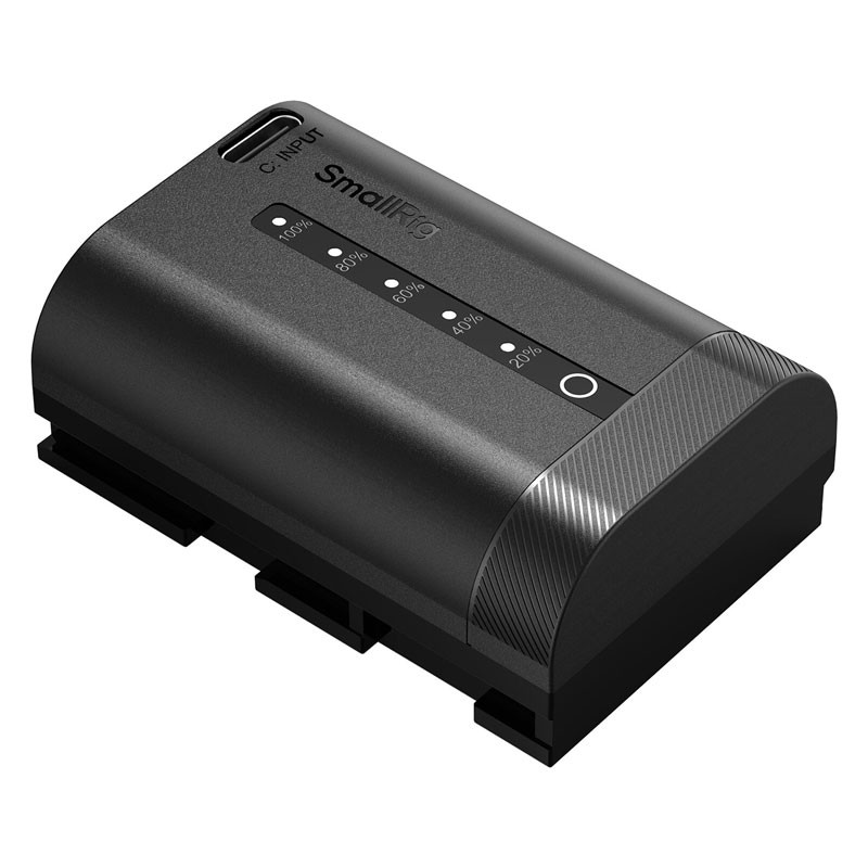 Smallrig 5298 USB-C Camera Battery with Power Display for Canon LP-E6P-3