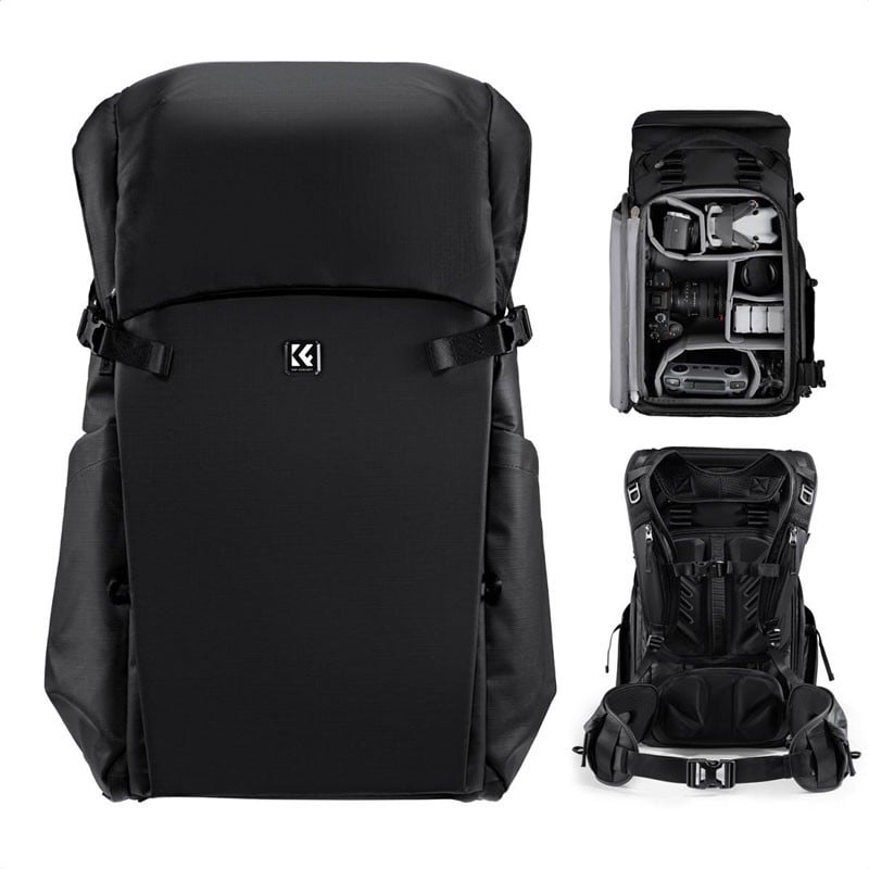 K&F Concept 30L Star Wander (fekete)-0
