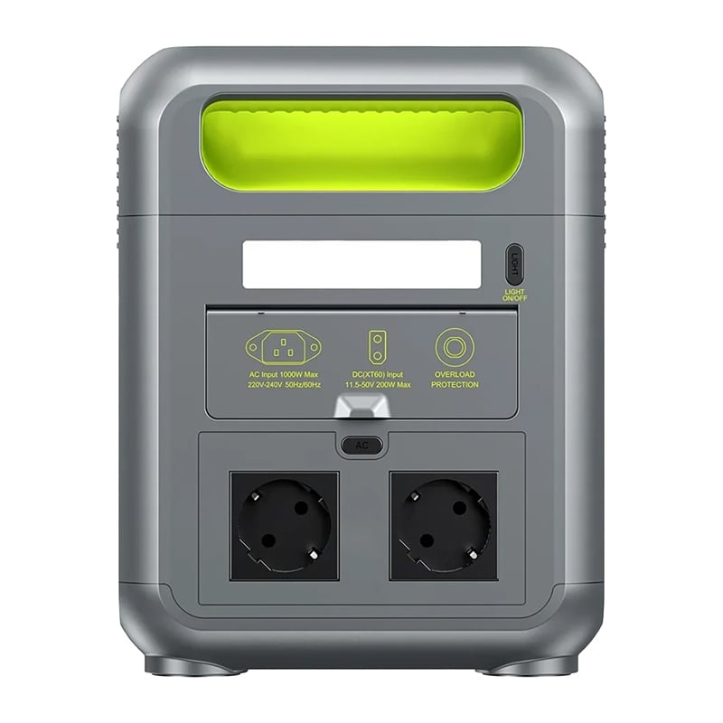 FOSSIBOT FBP1200 hordozható energiatároló állomás zöld-8