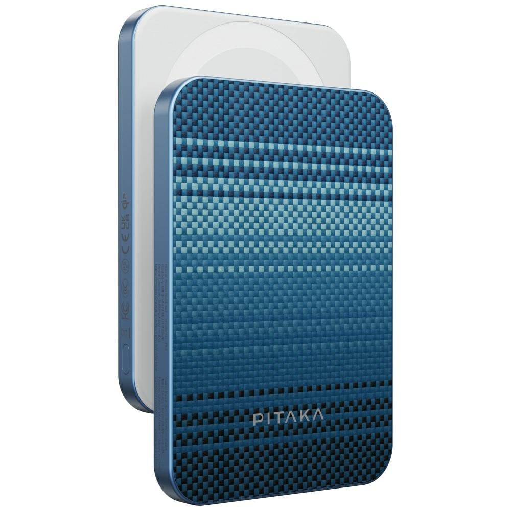 PITAKA Aramid Fiber Qi2 MagSafe powerbank holdkelte-5