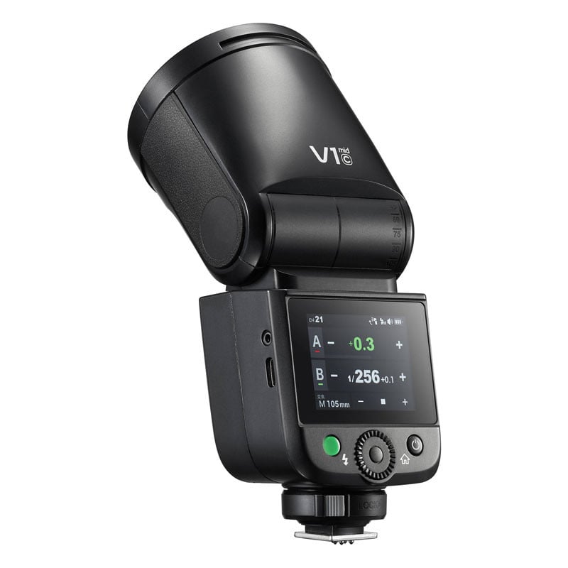 Godox V1 Mid C TTL körfejű rendszervaku (Canon)-3