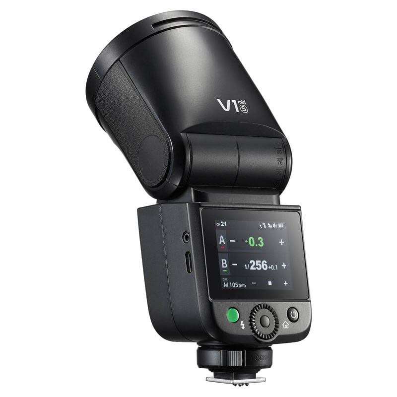 Godox V1 Mid S TTL körfejű rendszervaku (Sony)-2