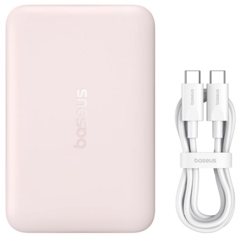 Powerbank Baseus EnerFill FM11 Ultra-Mini, 10000mAh, 22.5W, PD + FQI, Rózsaszín E0026601-3