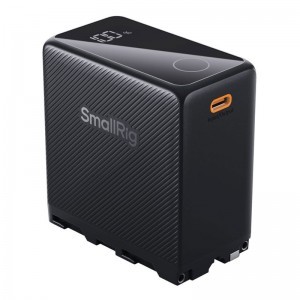Smallrig 4469 Rechargeable NP-F970 Camera Battery USB-C Black