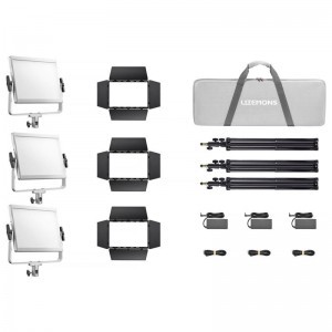 Godox LP400R Litemons RGB 3 lámpás kit
