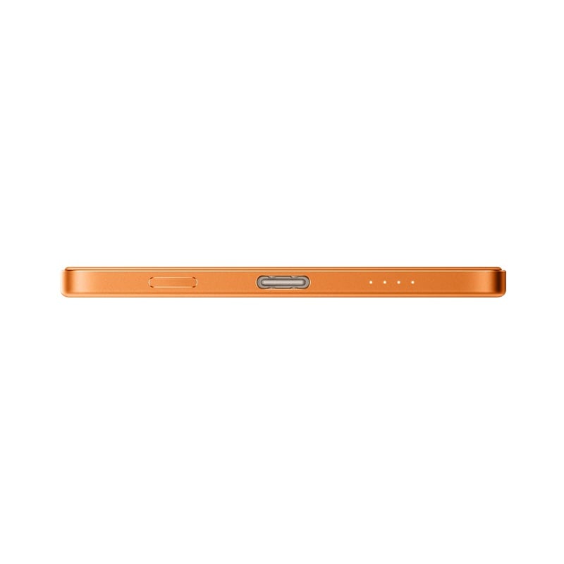 Xiaomi UltraThin Mágneses Powerbank 5000mAh 15W Narancssárga (BHR0975GL)-4