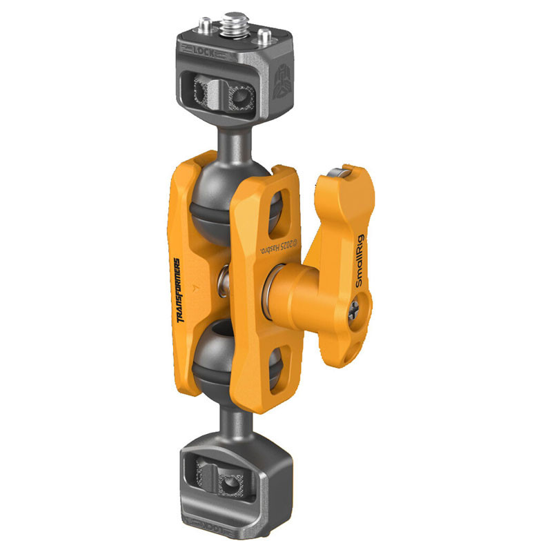Smallrig 5522 Magic Arm Support with Dual Ball Heads 1/4”-20 Screws (Bumblebee Edition)-0