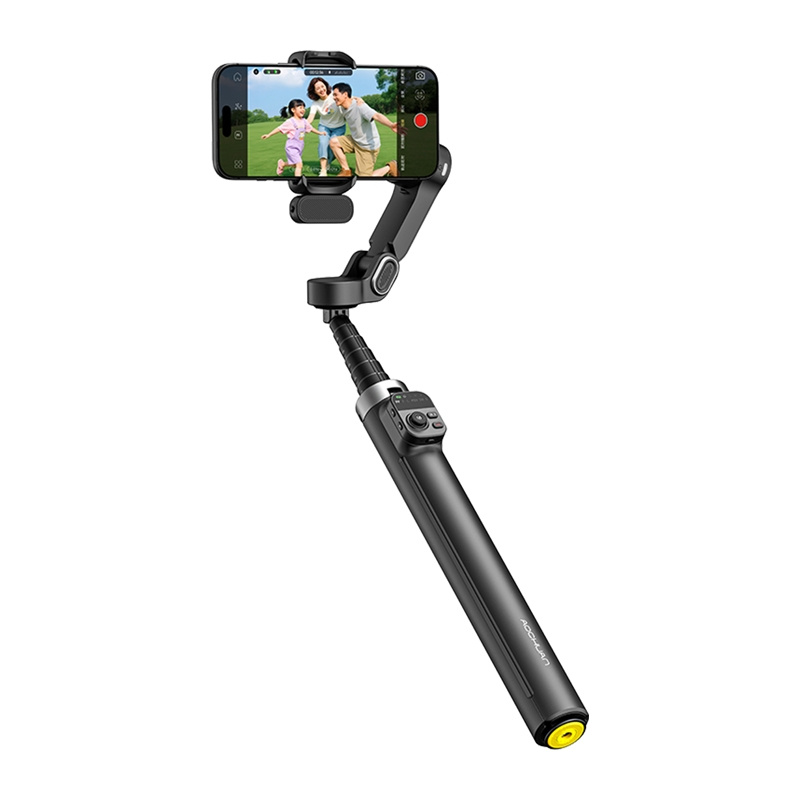 AOCHUAN V3 3 tengelyes okostelefon-gimbal AI érzékelővel, fekete-0