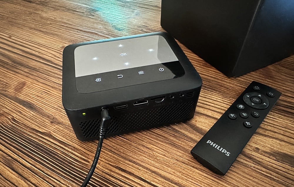 Philips N-110 720p mini projektor (fekete)-3
