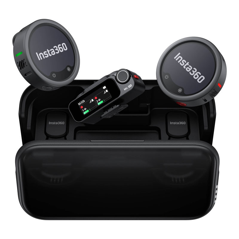 Insta360 Mic Pro vezeték nélküli mikrofon rendszer (2 TX + 1 RX)-0
