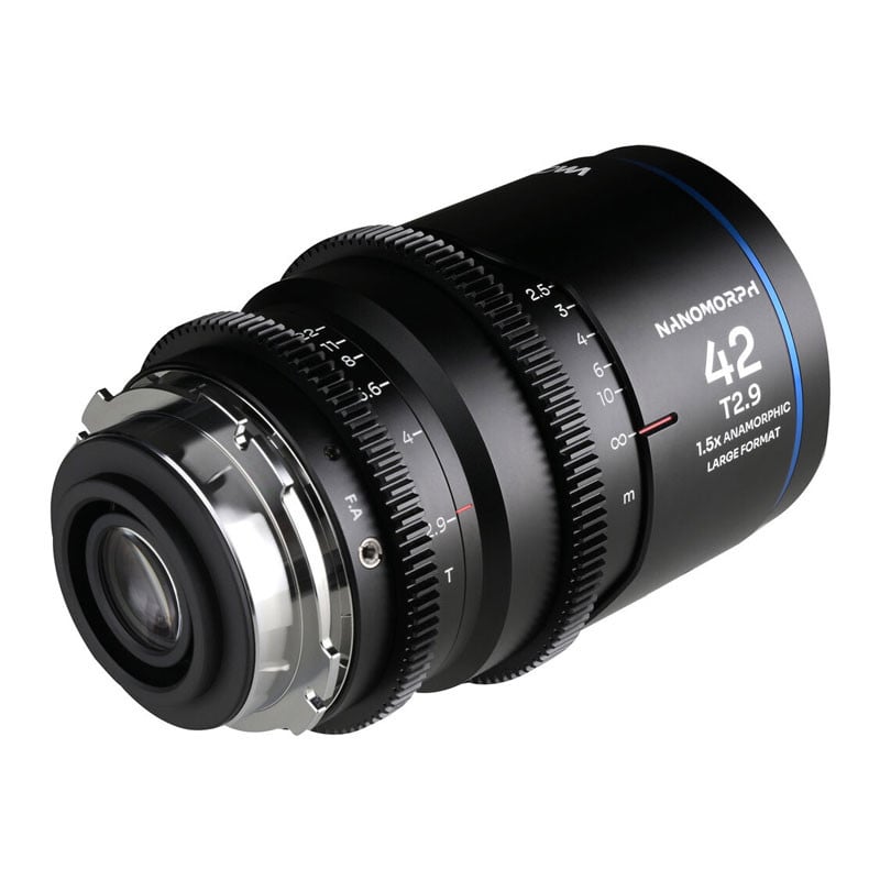 Laowa Nanomorph LF 42mm T2.9 1.5X (Blue) ARRI PL + EF-1