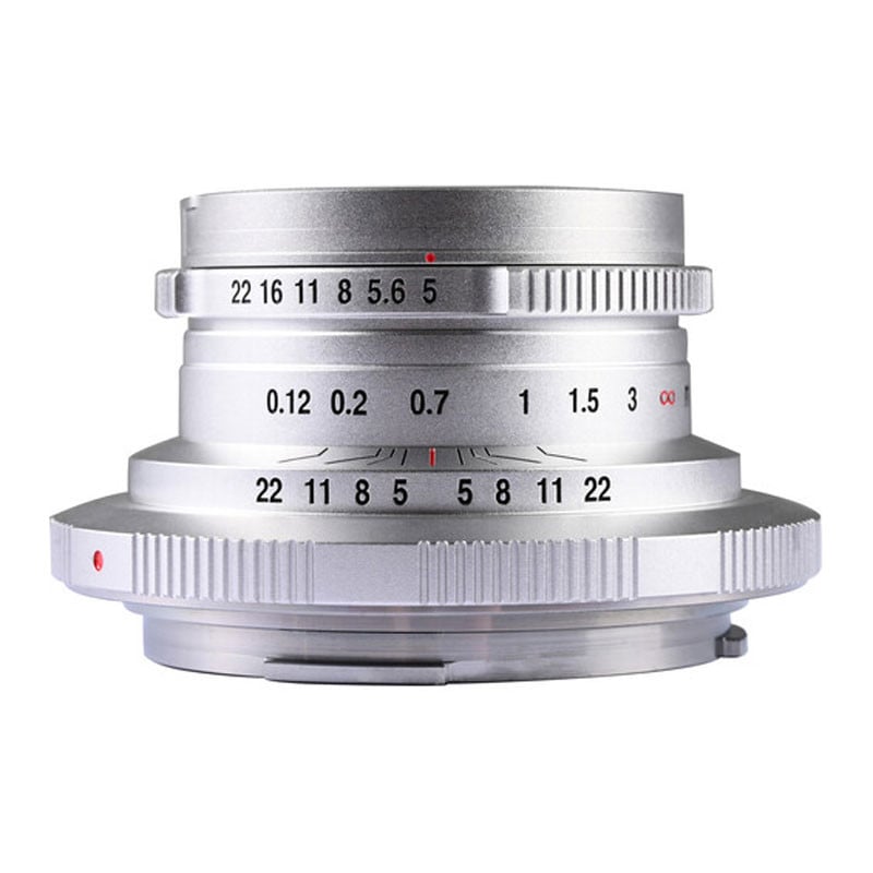 Laowa FF 15mm f/5 Cookie objektív Canon RF (Ezüst)-0