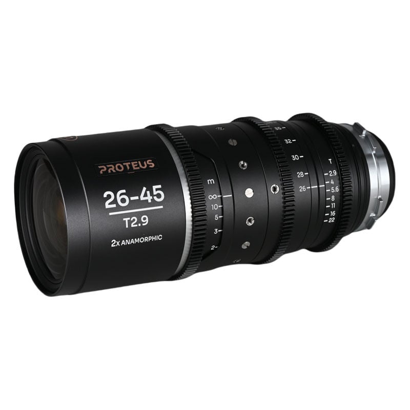Laowa Proteus Zoom 2x Anamorphic 26-45mm T2.9 objektív - Silver (Meters) ARRI PL + EF-1