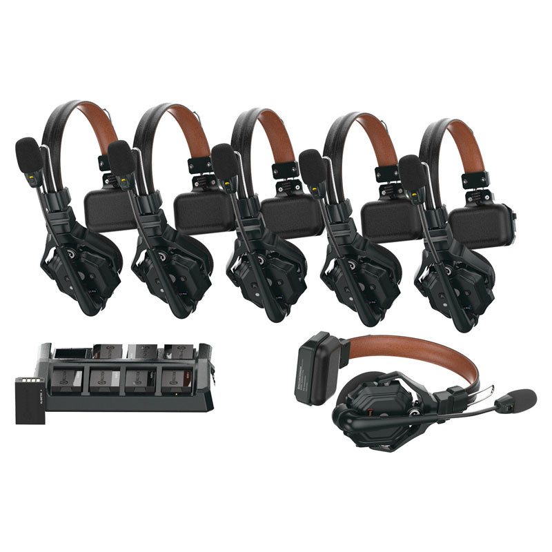 Hollyland Solidcom C1 Pro Wireless Intercom System with 6 ENC Headset-0