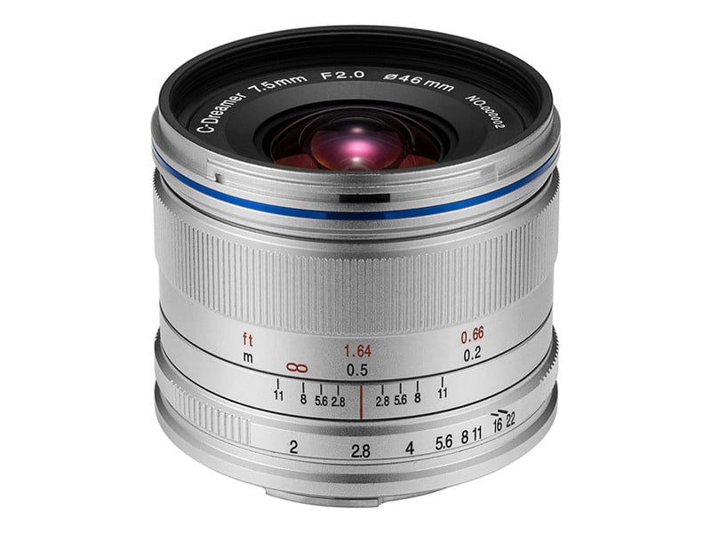 Laowa 7.5mm f/2 MFT (Standard Silver) MFT objektív-1
