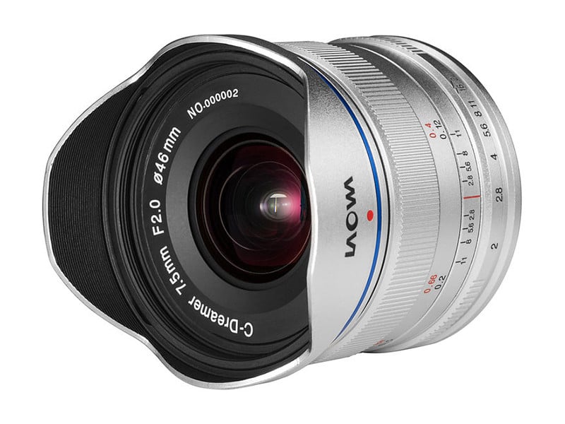 Laowa 7.5mm f/2 MFT (Standard Silver) MFT objektív-2