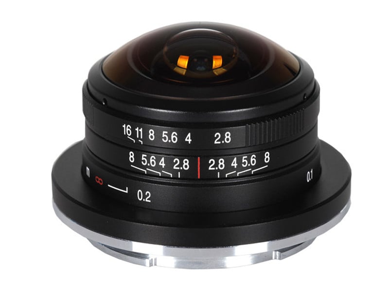 Laowa 4mm f/2.8 Circular Fisheye Canon EOS-M objektív-0