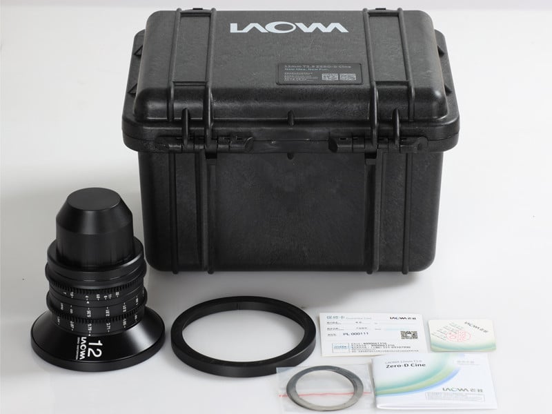 Laowa 12mm T2.9 Zero-D Cine (Feet) Canon EF objektív-6