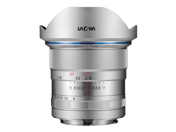 Laowa 12mm f/2.8 Zero-D (Silver) Canon EF objektív-0