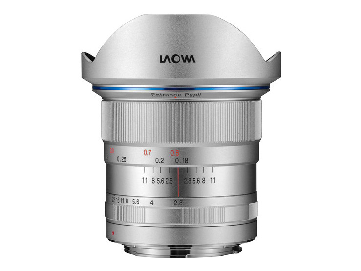 Laowa 12mm f/2.8 Zero-D (Silver) Pentax K objektív-0
