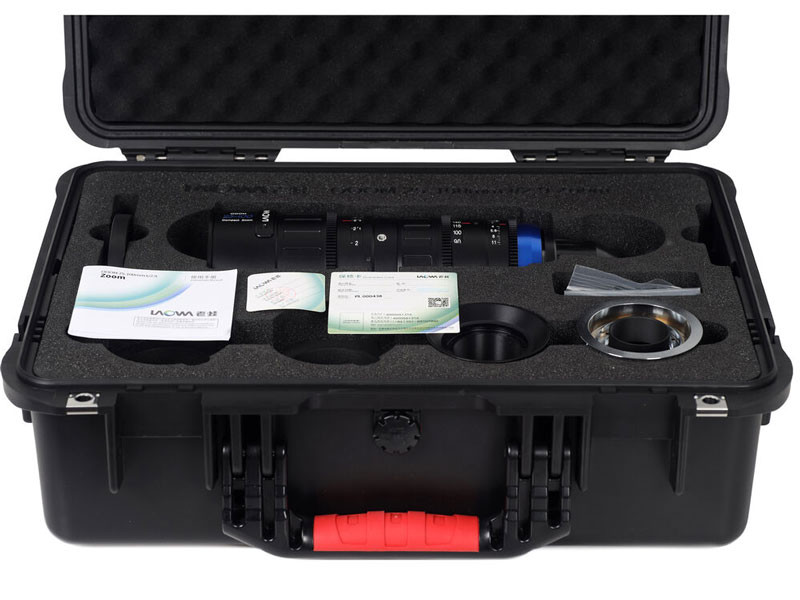 Laowa OOOM 25-100 T2.9 Cine Bundle (Meters) Arri PL (User-interchangeable Canon EF/Sony FE mount included) objektív szett-0