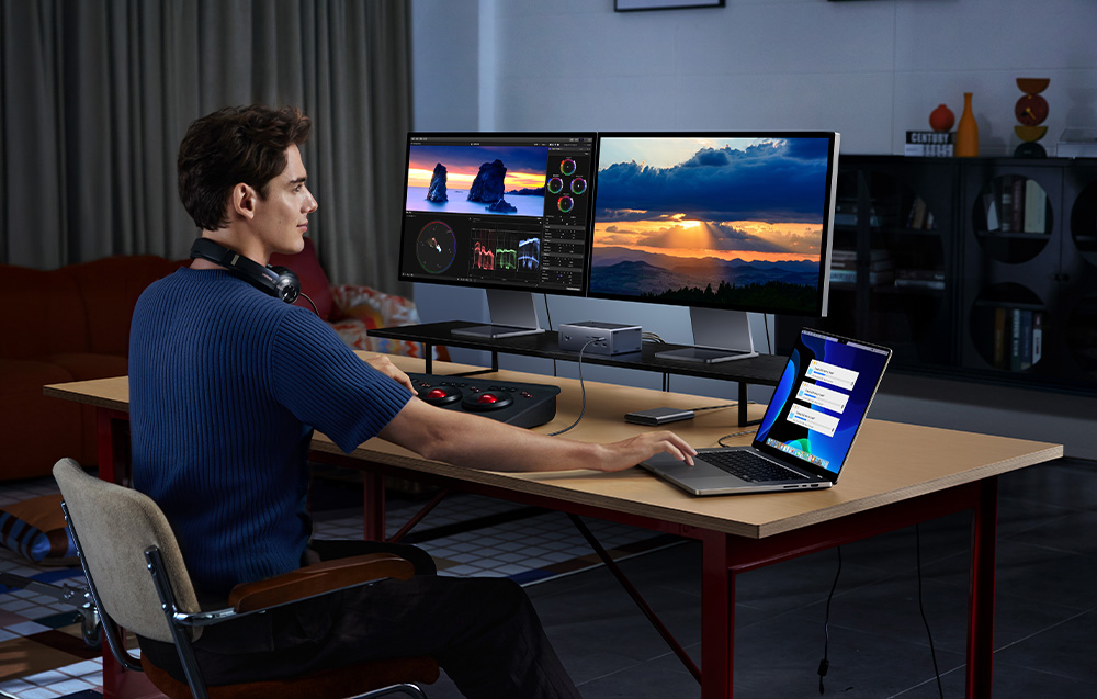 UGREEN U715 Revodok Max Thunderbolt 5 13 az 1-ben dokkolóállomás-8